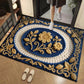 3D Floral Yarn Style Absorbent Non-Slip Floor Mat