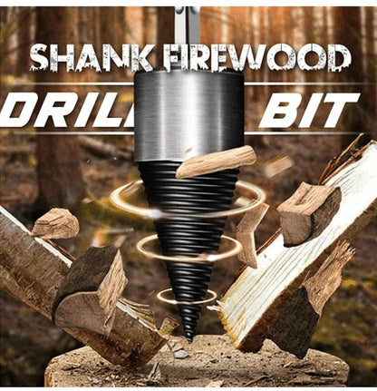 🎁Hot Sale 50% OFF⏳Hex Shank Firewood Drill Bit🪓😮