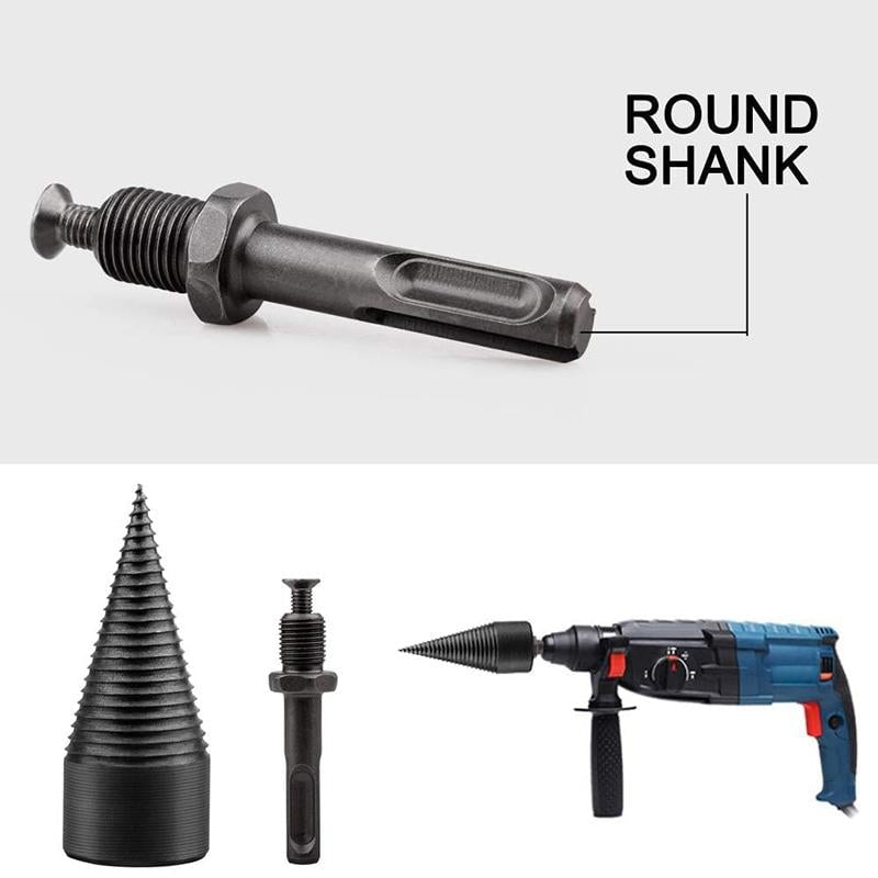 🎁Hot Sale 50% OFF⏳Hex Shank Firewood Drill Bit🪓😮
