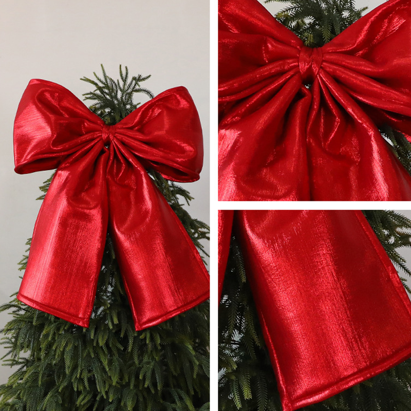 📢📢Xmas Pre-Sale 50% OFF🎀🎄Christmas Bow Ornament with Long Ribbons