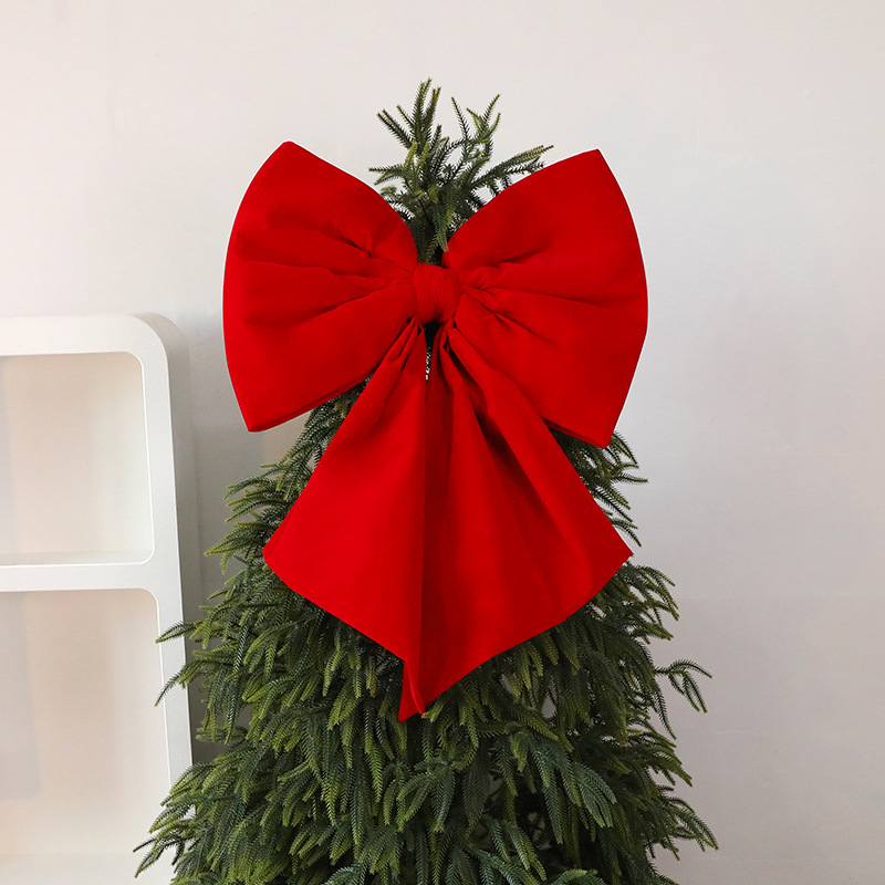 📢📢Xmas Pre-Sale 50% OFF🎀🎄Christmas Bow Ornament with Long Ribbons