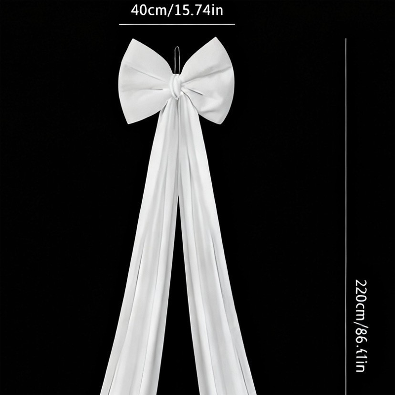 📢📢Xmas Pre-Sale 50% OFF🎀🎄Christmas Bow Ornament with Long Ribbons