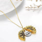 💫Girasol "You Are My Sunshine" necklace with storage bag