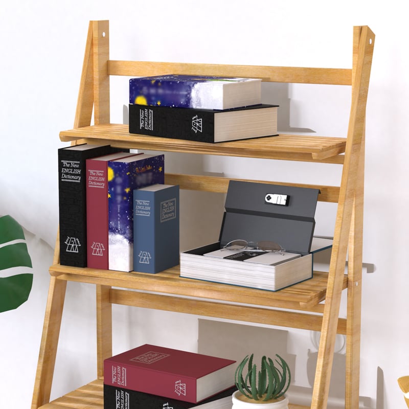 ⏳ 50% OFF! 🔒 SECRET BOOK SAFE - Realistic Hardcover with Combination Lock, Perfect for Valuables and Cash Disguised as Classic Literature 📚💰
