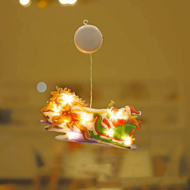 ⛄Christmas Pre-Sale 50% OFF🎄 Christmas Window Hanging Lights💡Christmas Window Hanging Lights