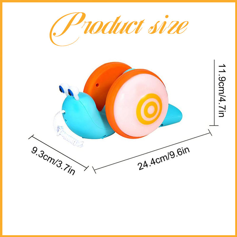 🎄Christmas Hot Sale 50% OFF💝Pull Along Walking Snail Toy 👼