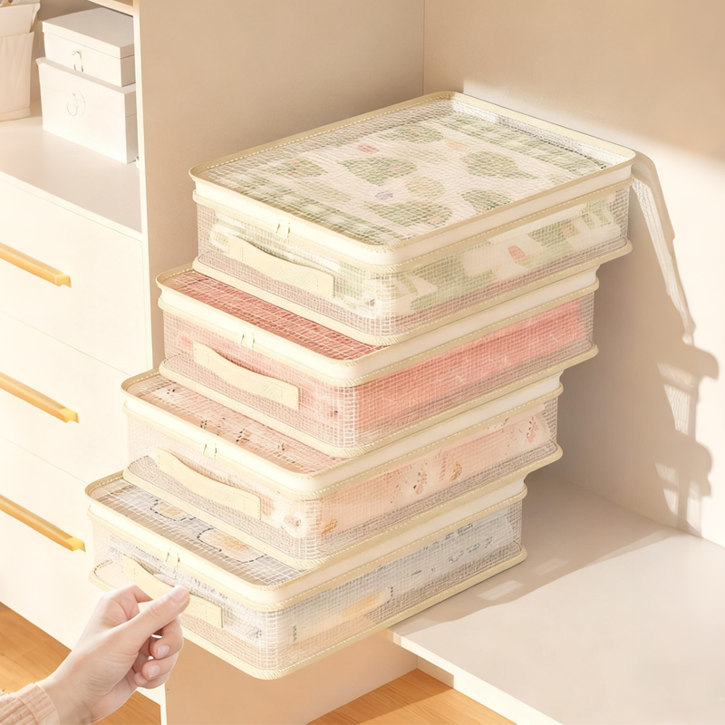 🎁Limited Time Sale - 50% OFF🔥See-Through Closet Organizer Storage Bags