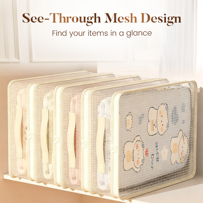 🎁Limited Time Sale - 50% OFF🔥See-Through Closet Organizer Storage Bags