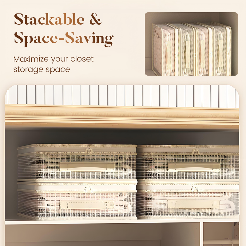 🎁Limited Time Sale - 50% OFF🔥See-Through Closet Organizer Storage Bags