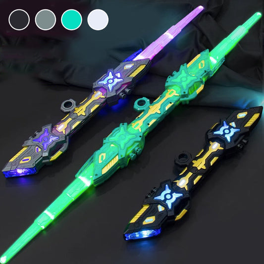 2-in-1 Retractable Lightsaber with FX Sound