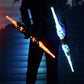 2-in-1 Retractable Lightsaber with FX Sound