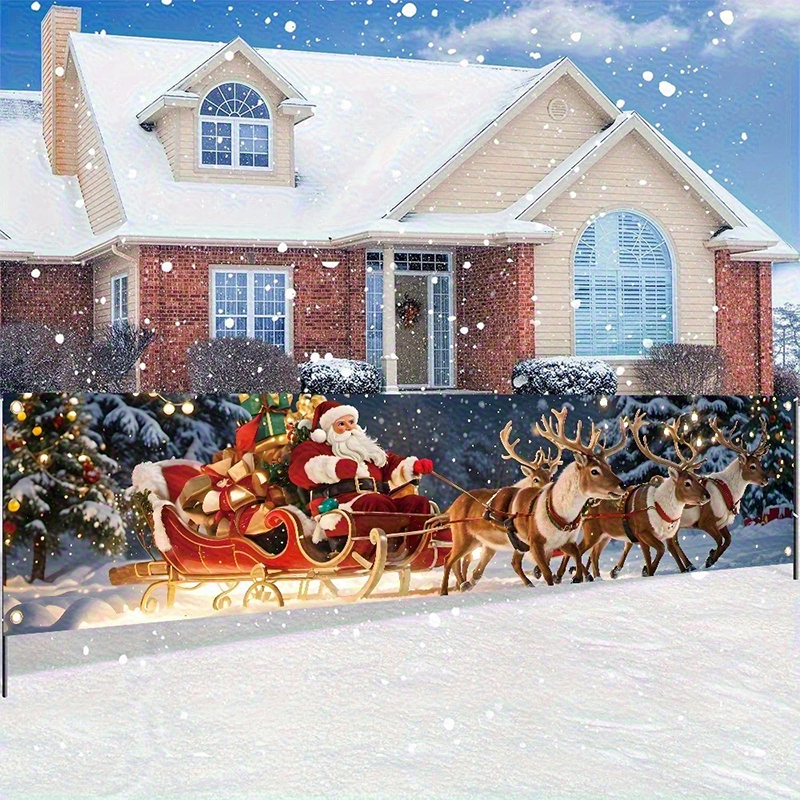 🔥 Christmas special offer: 50% discount 🎉Outdoor Merry Christmas Hanging Banner