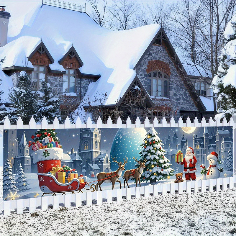 🔥 Christmas special offer: 50% discount 🎉Outdoor Merry Christmas Hanging Banner