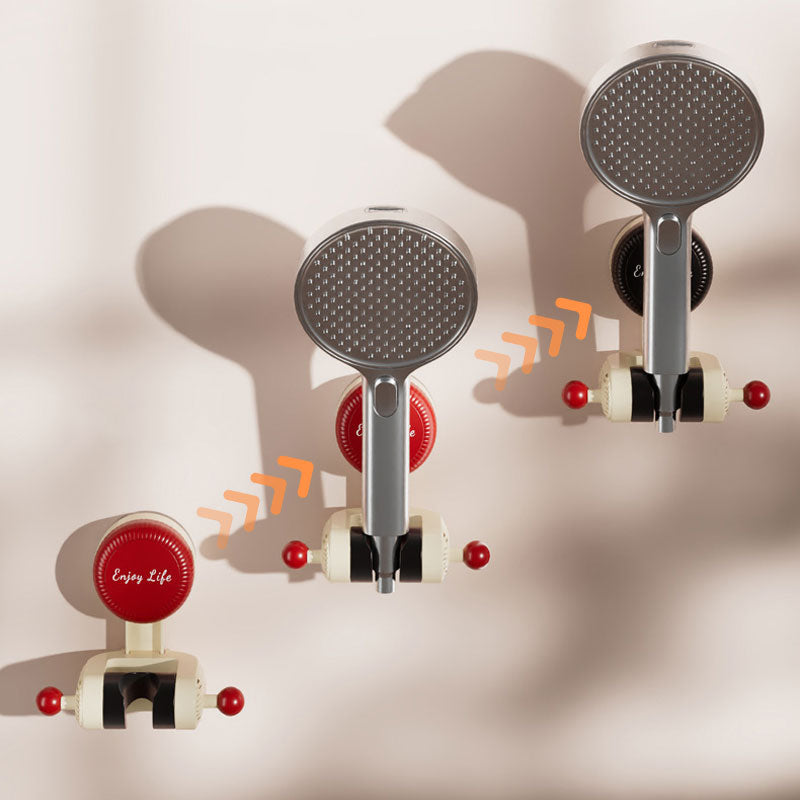 🚿🌟 Adjustable Shower Holder With Suction Cup – Installation Without Drilling, 360° Rotatable 💦✨