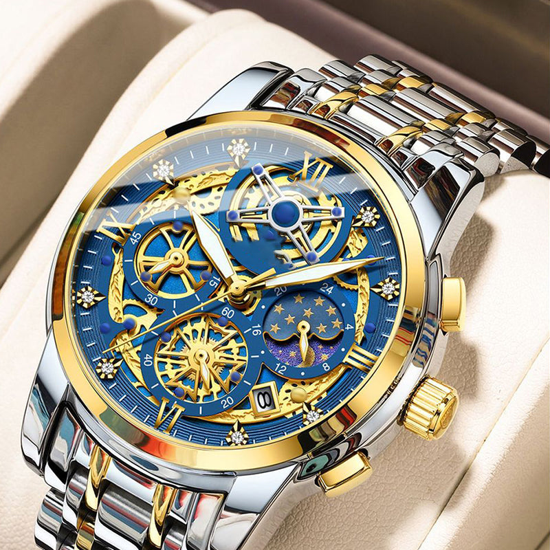 TINAIBIN New Multifunctional Luxury Men's Watch
