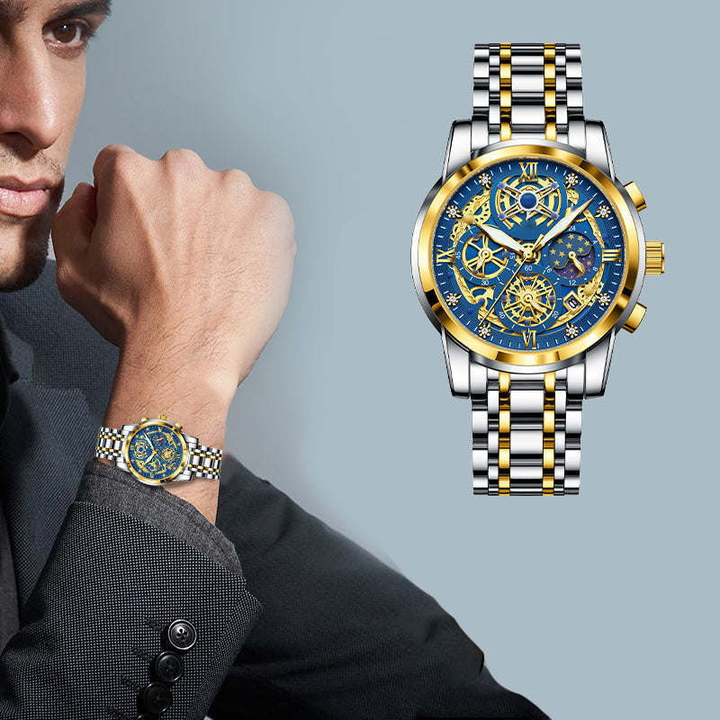 TINAIBIN New Multifunctional Luxury Men's Watch