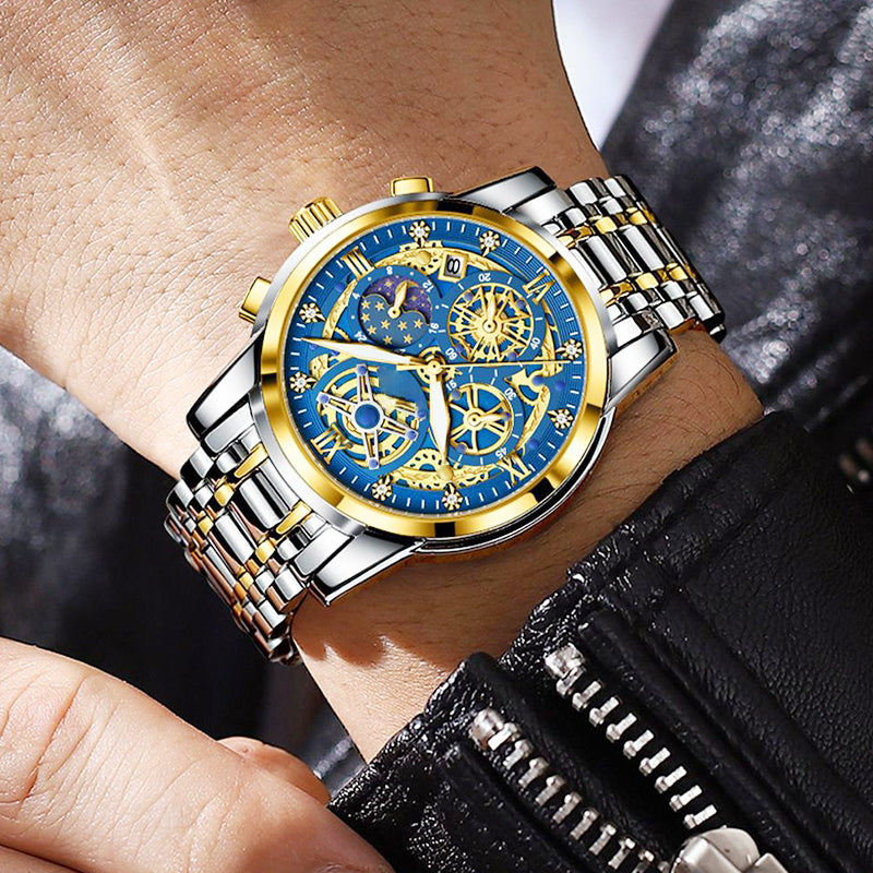 TINAIBIN New Multifunctional Luxury Men's Watch