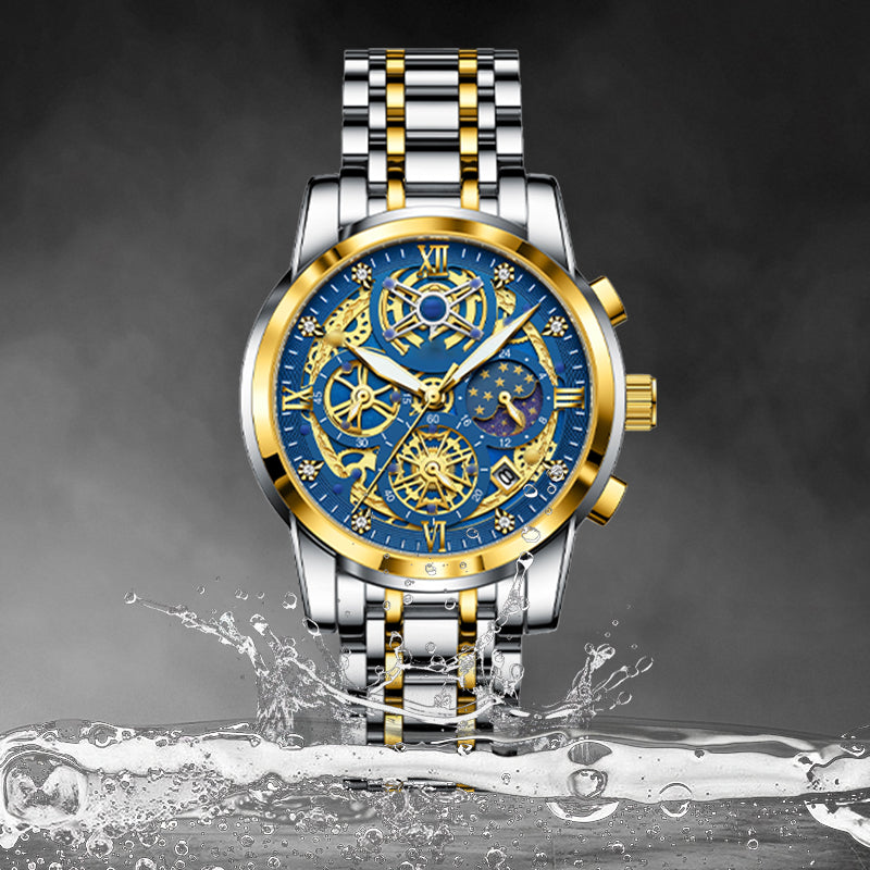 TINAIBIN New Multifunctional Luxury Men's Watch