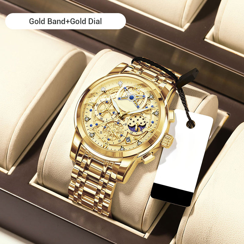 TINAIBIN New Multifunctional Luxury Men's Watch