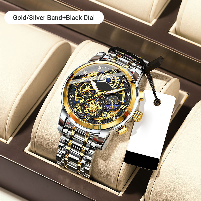 TINAIBIN New Multifunctional Luxury Men's Watch