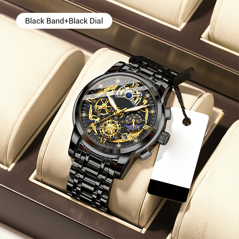 TINAIBIN New Multifunctional Luxury Men's Watch