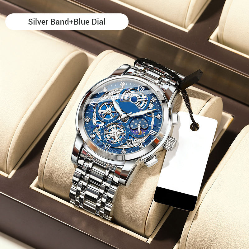 TINAIBIN New Multifunctional Luxury Men's Watch