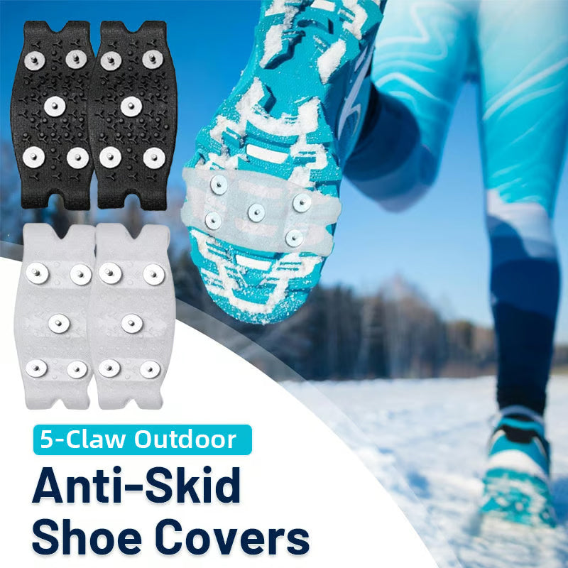 ⏰Last Dat Buy 1 Get 1 Free💥5-Claw Anti-Skid Outdoor Gripper Shoe Covers