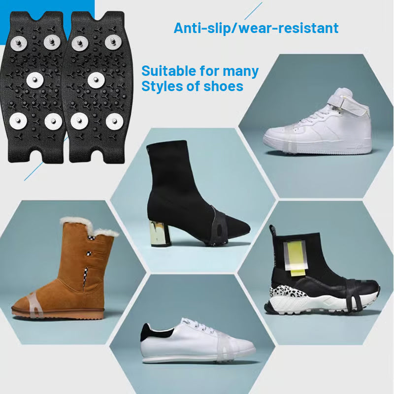⏰Last Dat Buy 1 Get 1 Free💥5-Claw Anti-Skid Outdoor Gripper Shoe Covers