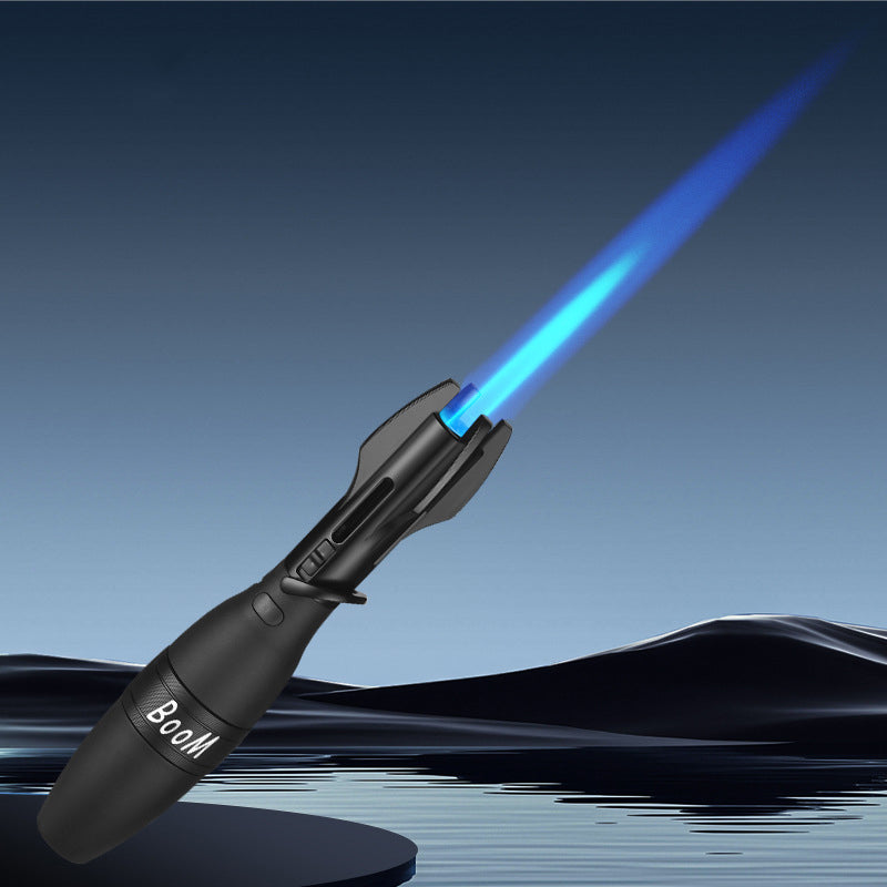 🚀 Creative Rocket Fidget Lighter - Windproof Flame Meets Fidget Fun!🎁