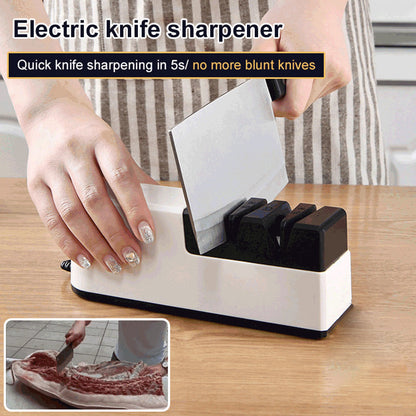 🔪Professional Electric Knife Sharpener – Fast & Precise Sharpening, Multi-Angle Guide for Kitchen & Outdoor Knives ✨📦