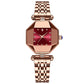 Women's Elegant Dial Waterproof & Scratch-Resistant Quartz Watch