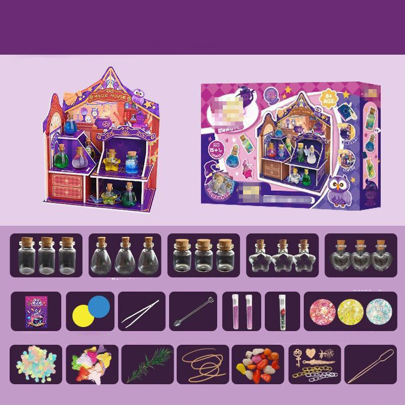 🎄🎁Meet Christmas Sale: 50% OFF💥Kids' DIY Magic House Potion Kit