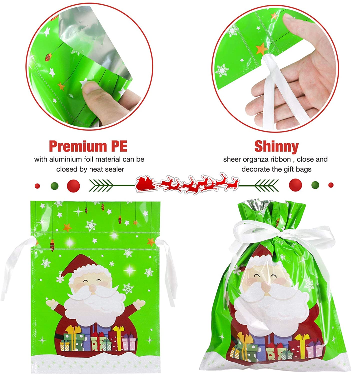 🎅Christmas Sale🎄50% OFF💥30PCS Drawstrings Gift Bags💥