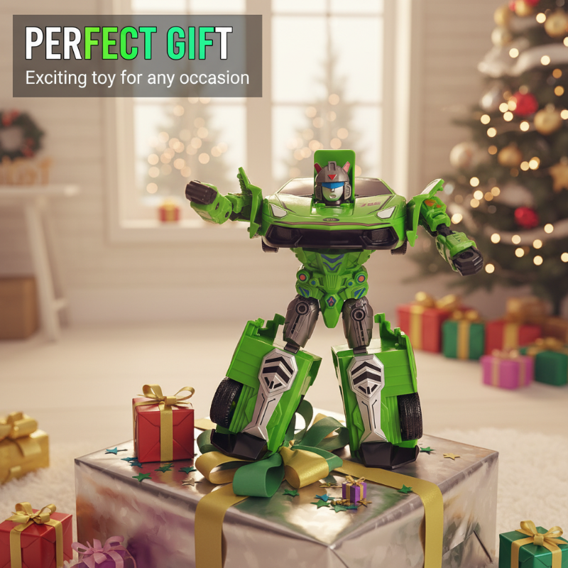 🎅Christmas Sale🎄50% OFF💥Collision Transform Toy Car for Kids