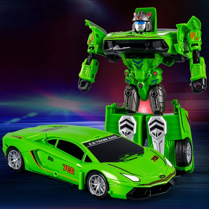 🎅Christmas Sale🎄50% OFF💥Collision Transform Toy Car for Kids