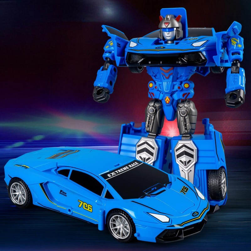 🎅Christmas Sale🎄50% OFF💥Collision Transform Toy Car for Kids