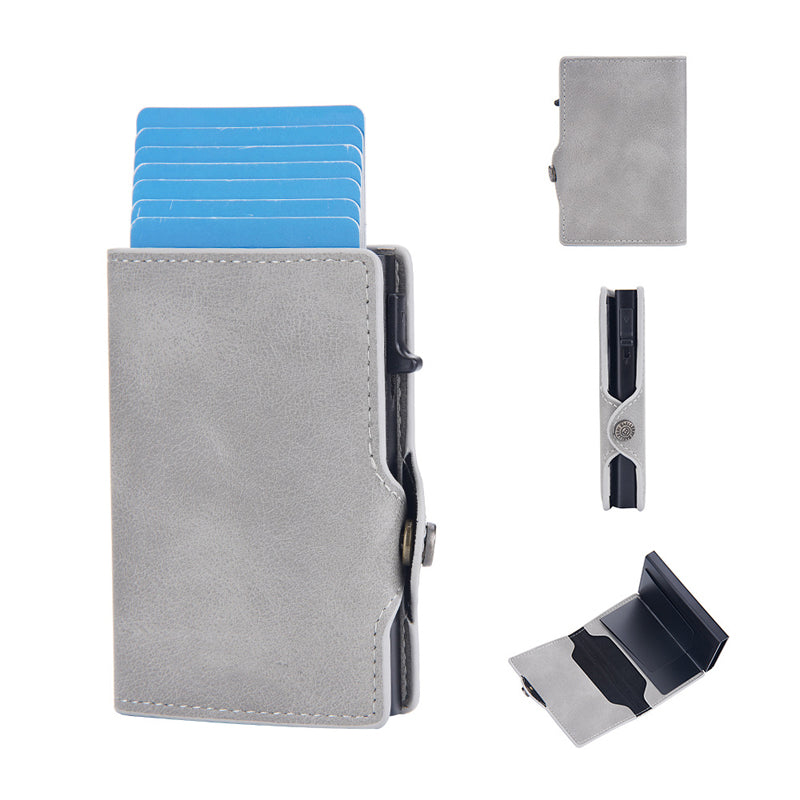 Pop-Up Card Holder with Anti-Degaussing Technology