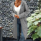 Gift Choice -Women's Long Knit Cardigan Coat
