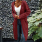 Gift Choice -Women's Long Knit Cardigan Coat