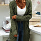 Gift Choice -Women's Long Knit Cardigan Coat