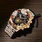 Men's Luminous Waterproof Flywheel Quartz Watch