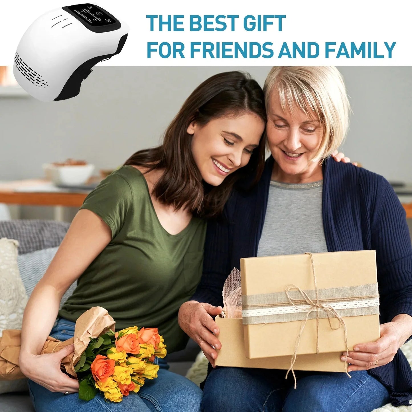 ⏳ Last Day Sale 50% OFF 💥Comfort Electric Knee Massager Rechargeable Knee Massage Machine