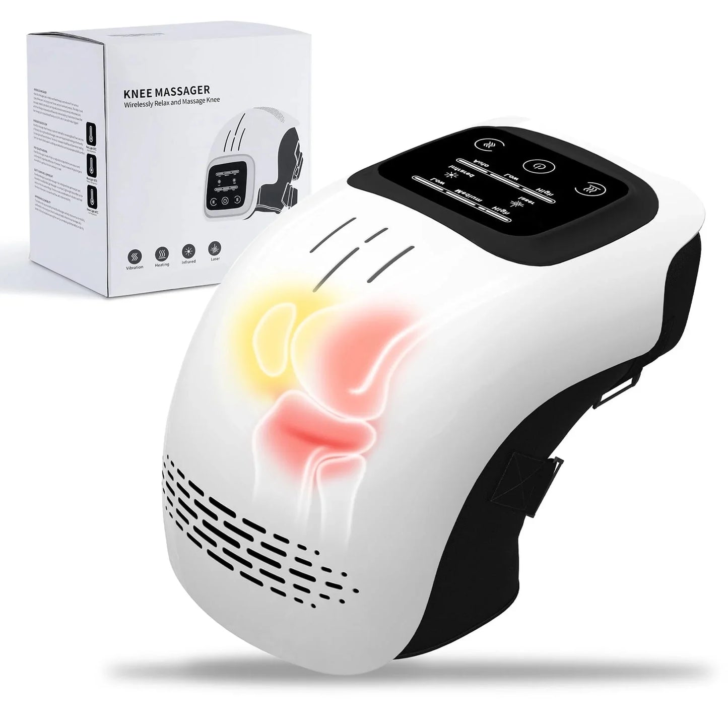 ⏳ Last Day Sale 50% OFF 💥Comfort Electric Knee Massager Rechargeable Knee Massage Machine
