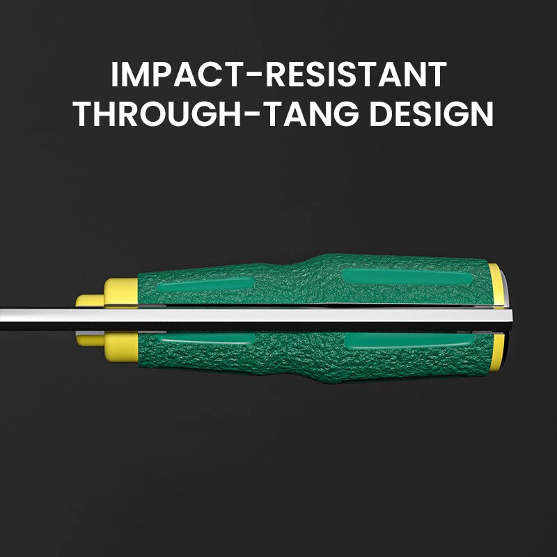 Strong Magnetic Through-Tang Screwdriver