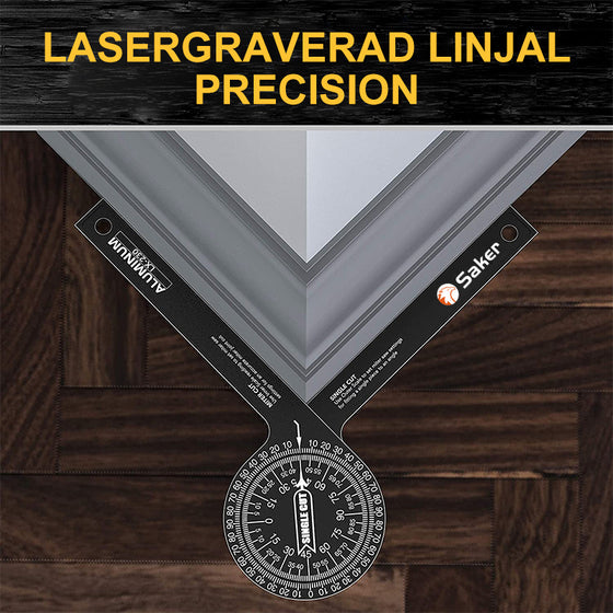 📏Precision Protractor (Aluminum/Plastic)