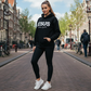 Chic Sparkling Sequins JESUS Is the Light Hoodie