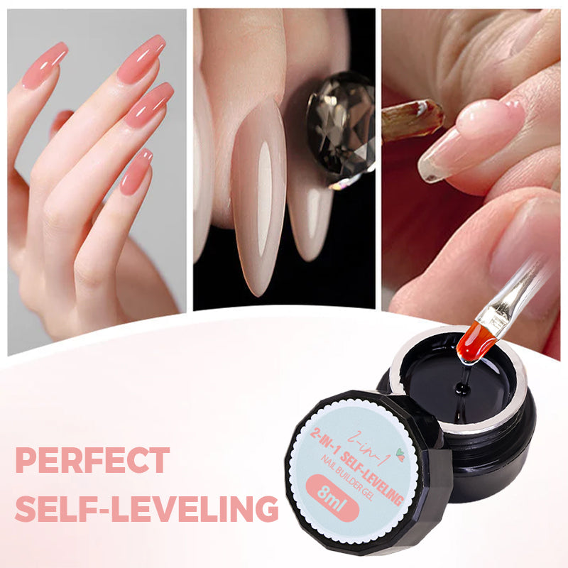 2-in-1 Self-Leveling Nail Builder Gel