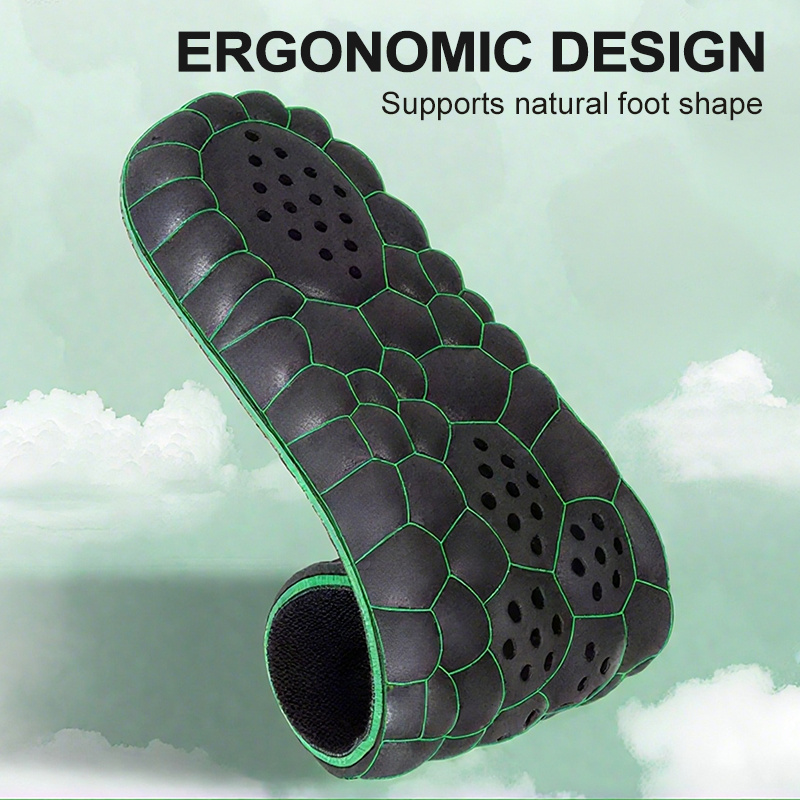 Breathable Shock Absorption Shoe Insoles