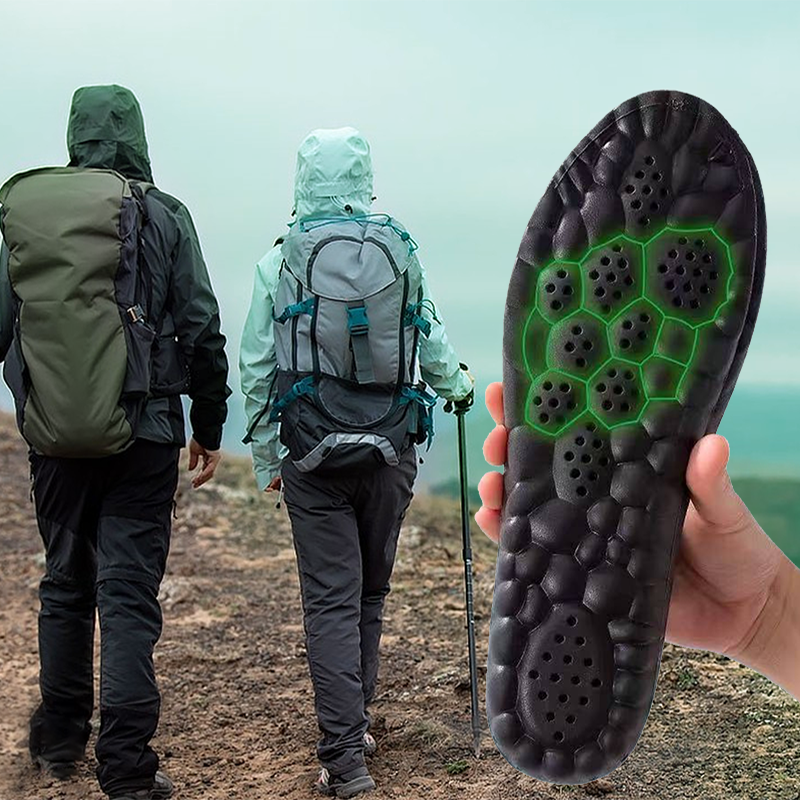 Breathable Shock Absorption Shoe Insoles