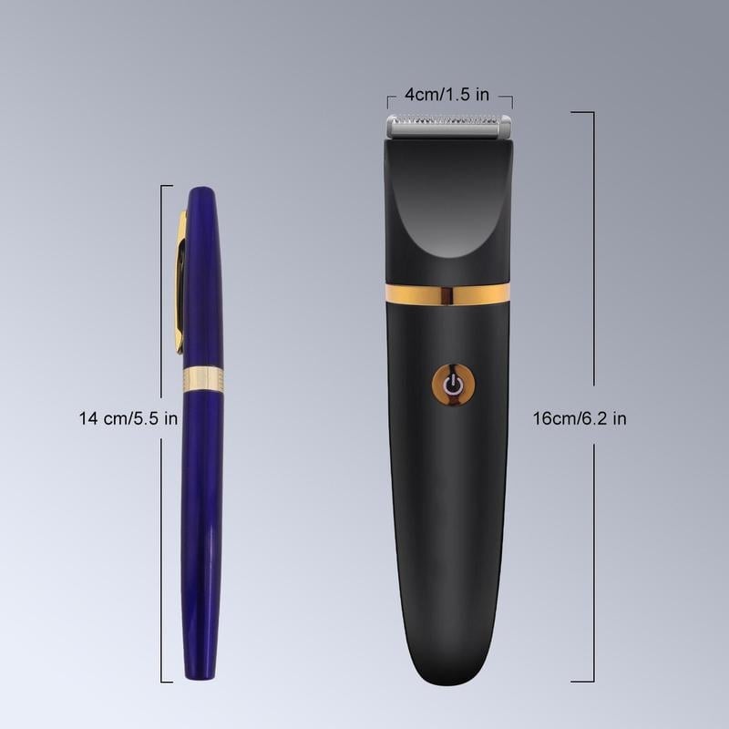 💥 3 in 1 Electric Body Hair Trimmer for Men，Cordless Groin Hair Clipper for Men, Waterproof Electric Shaver